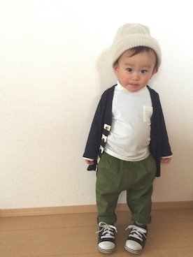 kyomomoさん（キッズ・80cm）の春コーディネート