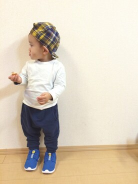 kyomomoさん（キッズ・80cm）の冬コーディネート