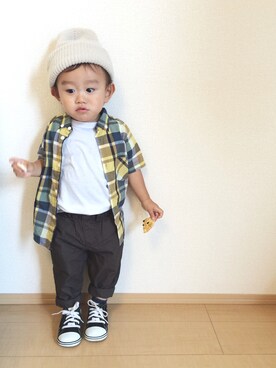 kyomomoさん（キッズ・80cm）の夏コーディネート