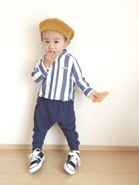 kyomomoさん（キッズ・80cm）の秋コーディネート