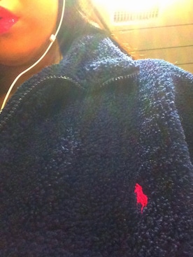 「Polo Ralph Lauren」｜「アイテム（ムートンコート）」を使った、TCG♡✌︎さん（レディース・164cm）の冬コーディネート