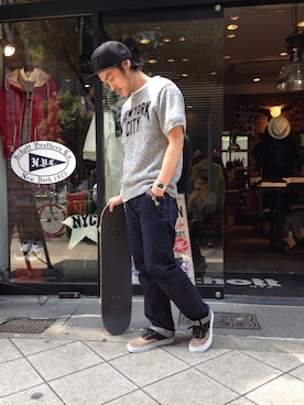 ishizawaさん（メンズ・173cm）の春コーディネート