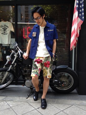 ishizawaさん（メンズ・173cm）の春コーディネート