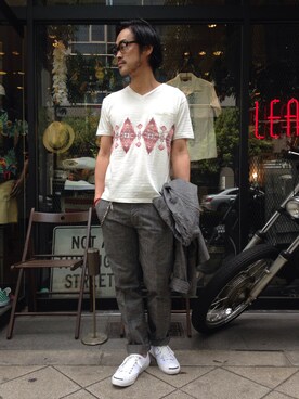 ishizawaさん（メンズ・173cm）の春コーディネート