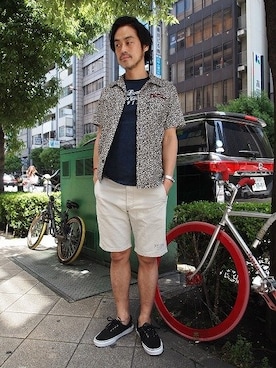 ishizawaさん（メンズ・173cm）の夏コーディネート