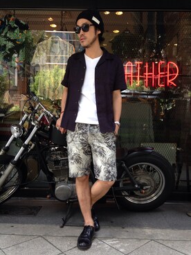 ishizawaさん（メンズ・173cm）の夏コーディネート