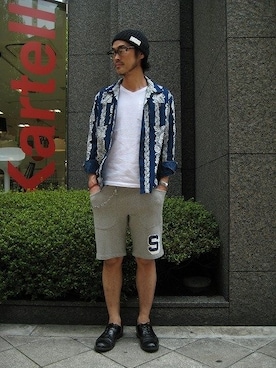 ishizawaさん（メンズ・173cm）の夏コーディネート