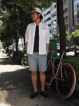 ishizawaさん（メンズ・173cm）の夏コーディネート