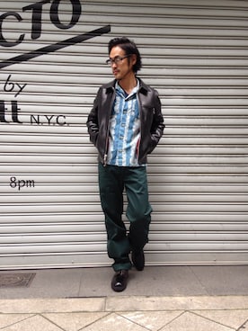 ishizawaさん（メンズ・173cm）の夏コーディネート