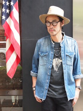 ishizawaさん（メンズ・173cm）の春コーディネート