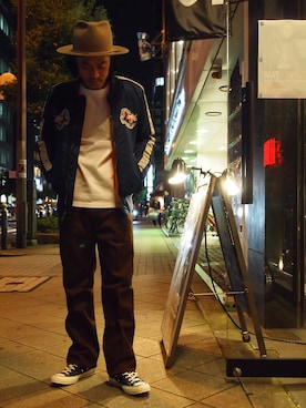 ishizawaさん（メンズ・173cm）の秋コーディネート