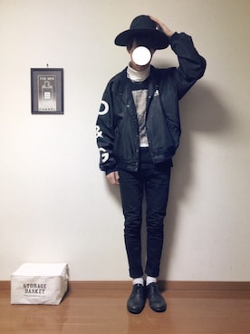 「STUDIOUS（ステュディオス）のアイテム（その他シューズ）」を使った、Yutaroさん（メンズ・180cm）の冬コーディネート