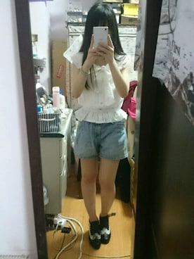 「axes femme（アクシーズファム）のアイテム（ブーティ）」を使った、WendyWenさん（レディース・150cm）の秋コーディネート