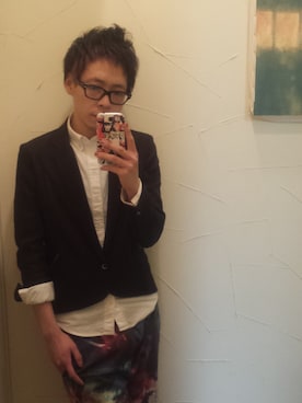 「Paul Smith COLLECTION（ポールスミスコレクション）のアイテム（パンツ）」を使った、INOさん（メンズ・172cm）の春コーディネート