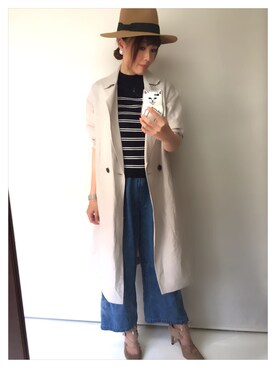 cocoさん（レディース・167cm）の春コーディネート