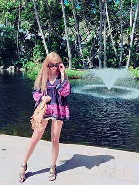 instgram:kahimierikaさん(レディース・169cm)の秋コーディネート