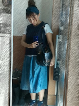 *ももこ*さん（レディース・153cm）の秋コーディネート