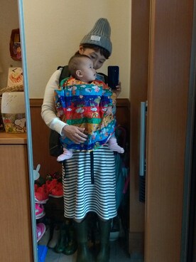 「Rubb（ラブ）のアイテム」を使った、*ももこ*さん（レディース・153cm）の秋コーディネート