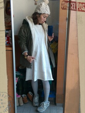 *ももこ*さん（レディース・153cm）の冬コーディネート