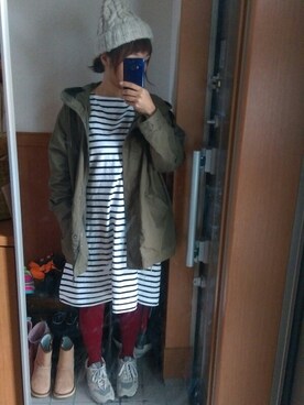 *ももこ*さん（レディース・153cm）の秋コーディネート