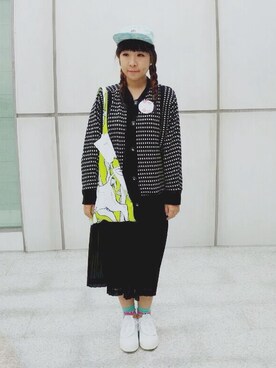 奕奕さん（レディース・155cm）の秋コーディネート