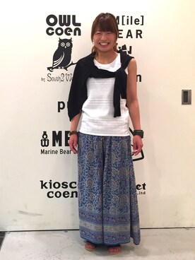 Fuka*さん（レディース・153cm）の春コーディネート