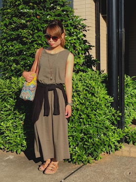 Fuka*さん（レディース・153cm）の夏コーディネート