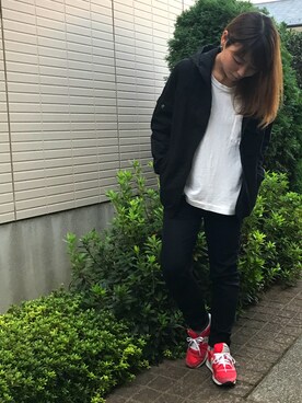 「coenスタッフスタイリング」｜「アイテム（その他アウター）」を使った、Fuka*さん（レディース・153cm）の秋コーディネート