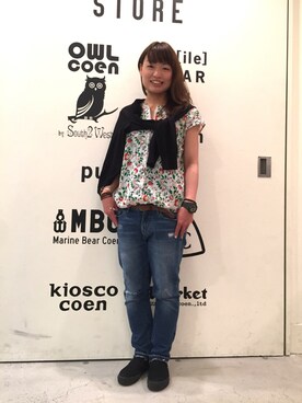 Fuka*さん（レディース・153cm）の春コーディネート