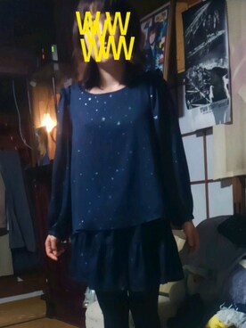 「ISBIT（アイズビット）のアイテム（トップス）」を使った、まりもさん（レディース・150cm）の夏コーディネート