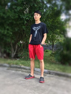 「CROSS（クロス）のアイテム」を使った、你杨哥_さん（メンズ・175cm）の秋コーディネート