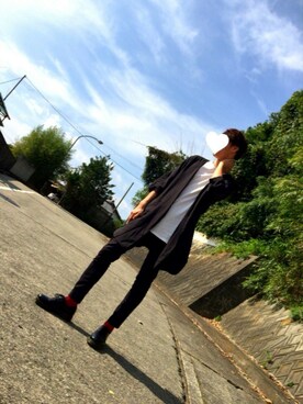 「HARE（ハレ）のアイテム（その他アウター）」を使った、ゆーじさん（メンズ・180cm）の秋コーディネート