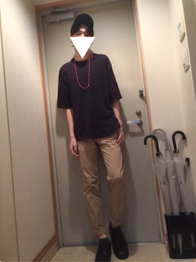 「Request（リクエスト）のアイテム（アクセサリー）」を使った、だいちさん（メンズ・176cm）の秋コーディネート