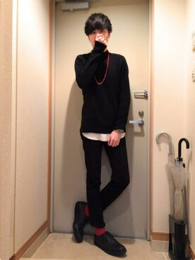 「Request（リクエスト）のアイテム（アクセサリー）」を使った、だいちさん（メンズ・176cm）の秋コーディネート