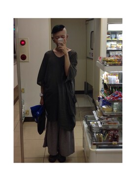 「zucca」｜「アイテム（ナイロンジャケット）」を使った、たんごさん（メンズ・175cm）の夏コーディネート