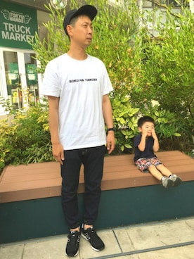 「ボクハタノシイ」｜TKさん（メンズ・182cm）の夏コーディネート