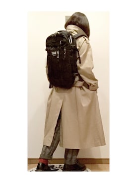 こはる。さんの「＜BACH＞ TRAVEL STAR 28L/ﾊﾞｯｸﾊﾟｯｸ」を使ったコーディネート