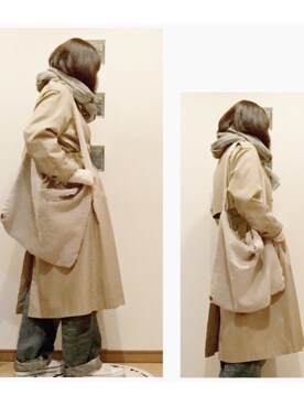 こはる。さん（レディース・164cm）の冬コーディネート