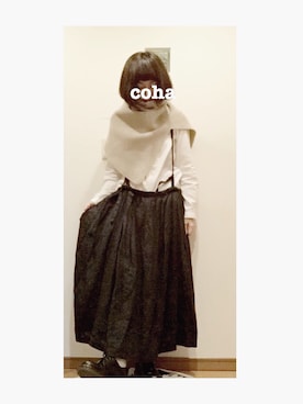 こはる。さん（レディース・164cm）の冬コーディネート