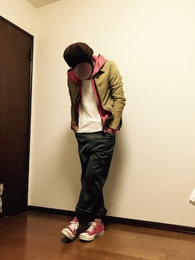 「fev（フェブ）のアイテム」を使った、猫たろ。さん（メンズ・173cm）の夏コーディネート