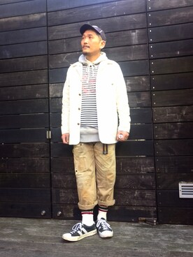 O.P.Eさん（メンズ・172cm）の冬コーディネート