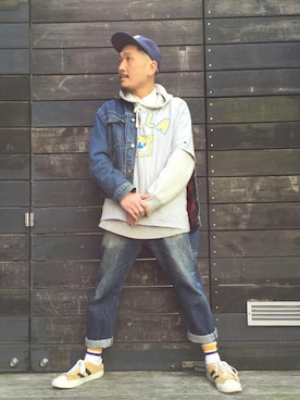 O.P.Eさん（メンズ・172cm）の春コーディネート