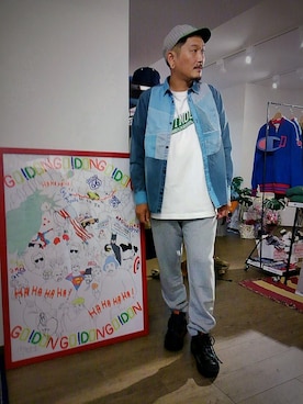 O.P.Eさん（メンズ・172cm）の秋コーディネート