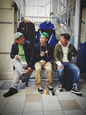 O.P.Eさんの（UK CARHARTT | ユーケーカーハート）を使ったコーディネート