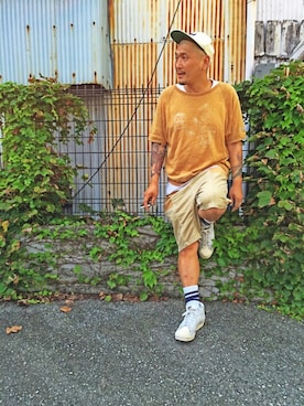 「アイテム（その他）」を使った、O.P.Eさん（メンズ・172cm・40代）の夏コーディネート