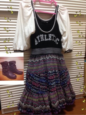 小泉茶々さんのコーディネート