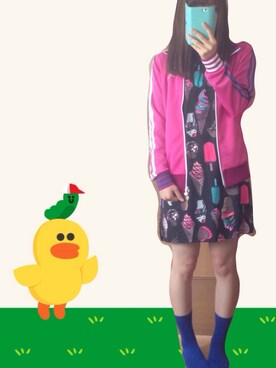 小泉茶々さんのコーディネート