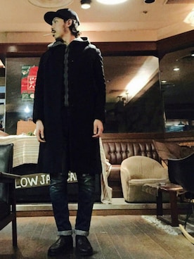 MasaakiOoueさん（メンズ・169cm）の冬コーディネート