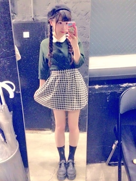 「#秋服」｜「アイテム（シューズ）」を使った、平野友里(ゆり丸)さん（レディース・156cm）の秋コーディネート