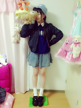 平野友里(ゆり丸)さんのコーディネート